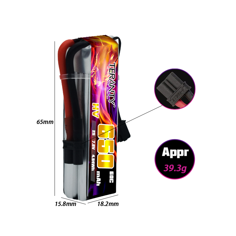 2/4/6/10PCS TERANTY 650mAh 2S  - Drone Battery Plate ulasan dan harga