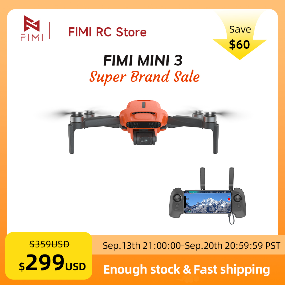 FIMI MINI 3 Camere Drone 4K 60 - Drone Battery Smart ulasan dan harga